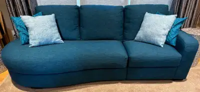 LIKE NEW SET! Palliser Sofa & Wireless Power Reclining Loveseat, View more