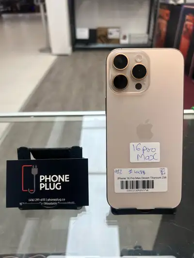 Limited Offer! iPhone 16 Pro Max-256gb!!, View more