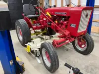 1968 International 140 with Woods L59 Mower