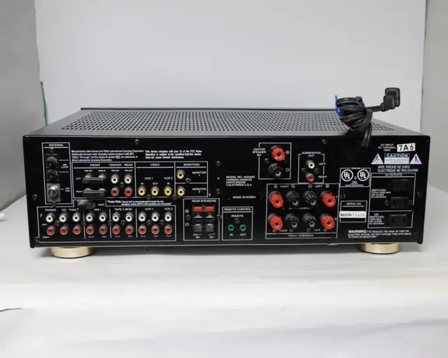 Harman Kardon AVR 2011 Stereo Receiver Phono Input $175.00 in Stereo Systems & Home Theatre in Markham / York Region - Image 3
