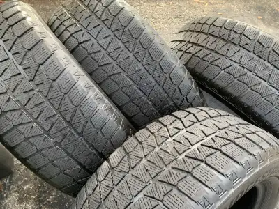 Four Japan made Bridgestone Blizzak WS80 tires in good condition n ready to go on the road. Toyota S...