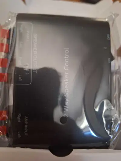 2 way speaker control, View more