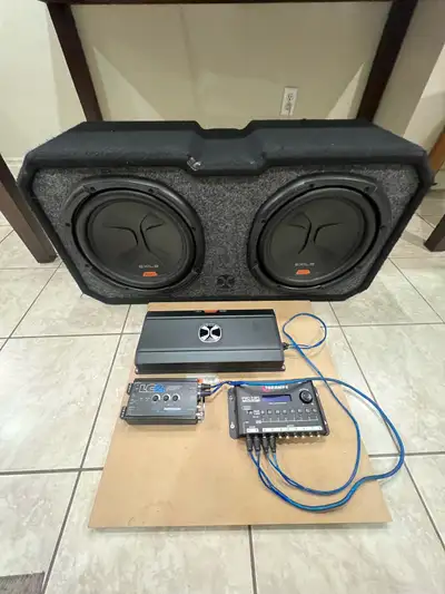 Exile audio S212 | Dual 12" Enclosed Subwoofer 600W RMS / 1200W PEAK combined @2 ohm Priced ($599.99...