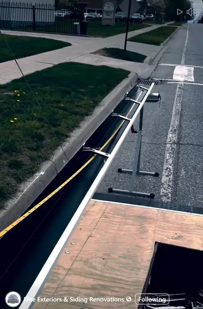 Custom aluminum seamless eavestrough/gutters in a variety of colours. I have the matching hardware a...