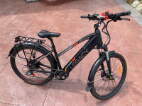 Electric Bycicle LEGACY E-BIKE black and red 