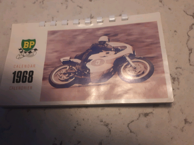 1968 BP  racing calendar, View more
