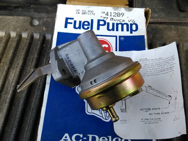 Buick, GM, Chevy V6 AC fuel pump casting 41209 NEW in Engine & Engine Parts in St. Catharines