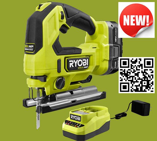 Ryobi 18V HP Brushless Jig Saw Kit With Battery & Charger | New! in Other in Oakville / Halton Region - Image 2