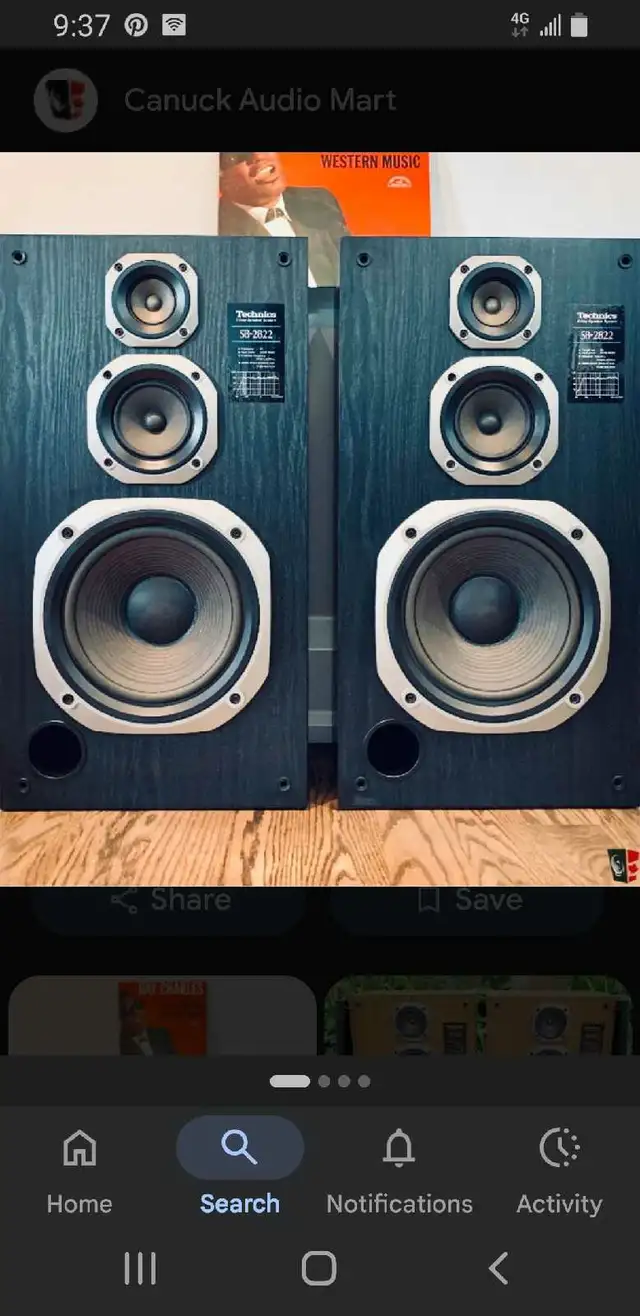 Technics SB 2822 speakers in Stereo Systems & Home Theatre in Peterborough - Image 2