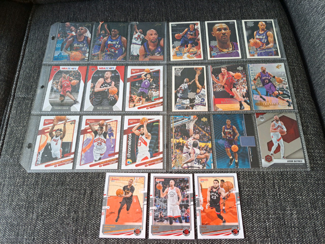 Raptors basketball cards  in Arts & Collectibles in Oshawa / Durham Region