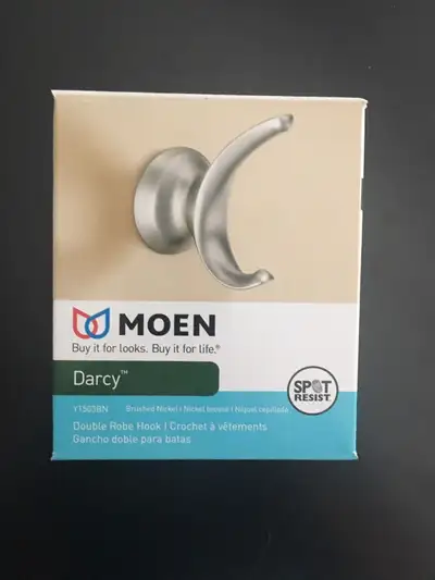 Moen Darcy Double Robe Hook, View more