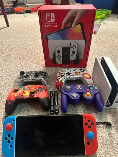 Nintendo Switch oled, View more
