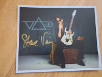 Steve Vai Autographed Picture from Edmonton show!