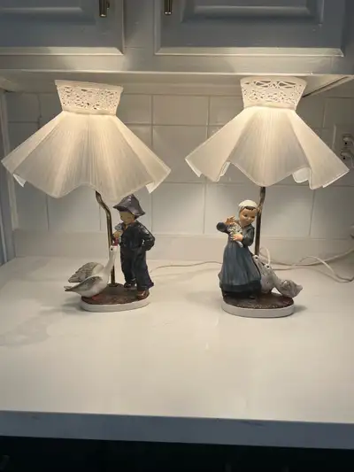 Vintage Figurine Lamps, View more