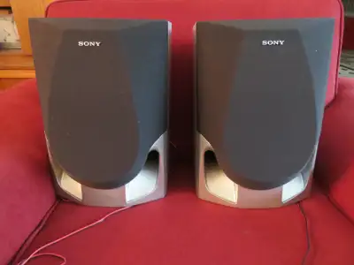 SONY Compact Bookshelf Speakers, View more