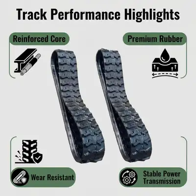 180X72X37 NEW RUBBER TRACKS FITS MOST CHINESE MACHINES CALL, View more