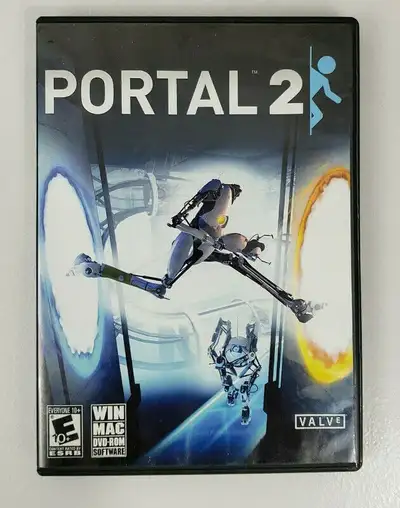 Portal 2 Win/Mac PC Game Valve 2011 Rated E10+ Adventure, View more