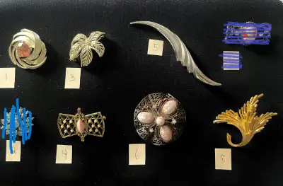 Vintage Brooches 60's & 70's - $15, View more