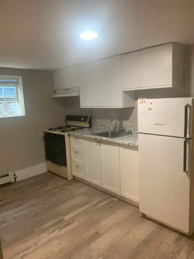 Small basement apartment for rent.