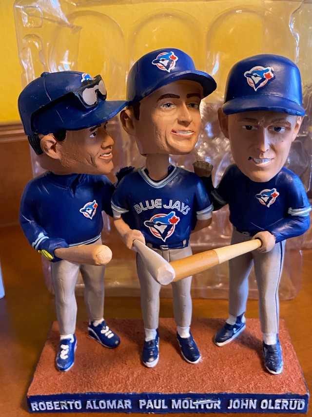 Never Used Triple Bobblehead TBJ 2018 in Arts & Collectibles in Oshawa / Durham Region - Image 4