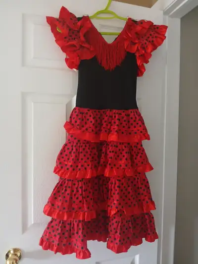 Children's Spanish Flamenco Dress, View more