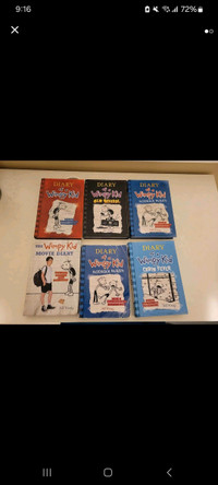 Diary of a Wimpy Kid Hardcover Books