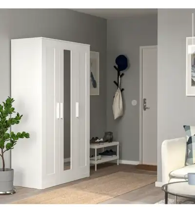placard ikea trois portes miroir, View more