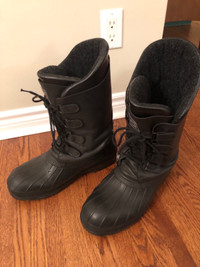 Men’s Leather  Snowmobile boots- size 12