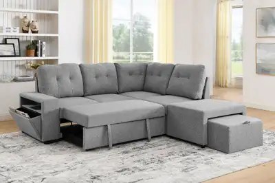 L Shaped Sectional Sofa Bed, View more