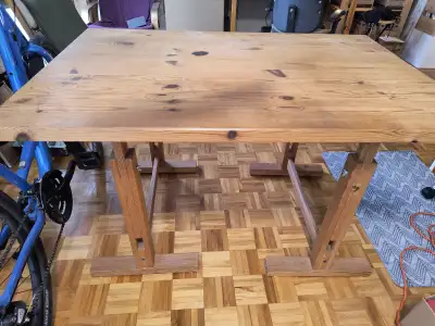 Natural Wood Desk, View more