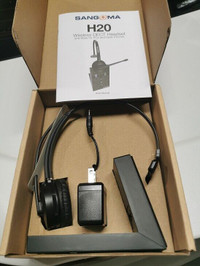 Sangoma H20 Monaural DECT Headset - SKU 1TELH020LF