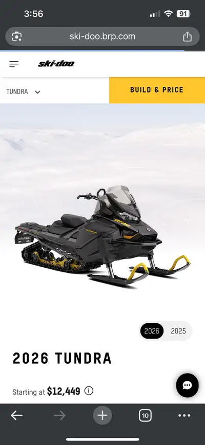 Looking for a 2020 plus 2 stroke skidoo tundra long track. Also would be interested in a tundra extr...