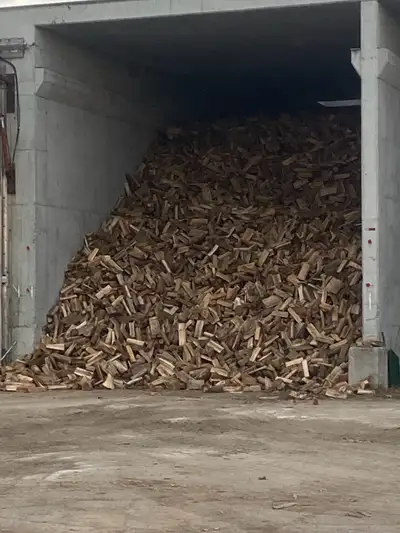 Firewood has been seasoned for a little over one year. Wood is all hardwood that has been selectivel...