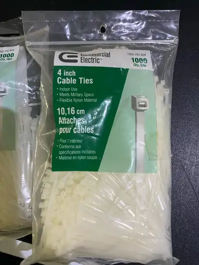 4 inch nylon cable ties , View more