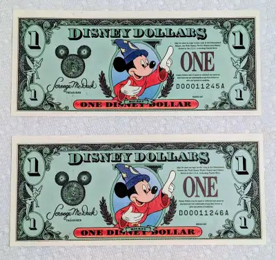 Disney Dollars, View more