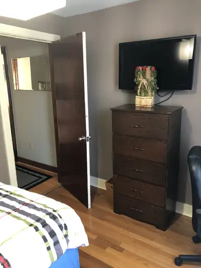 The pictures I have are a little older so the room looks a bit different so I will update a few pics...