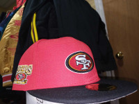 San Francisco 49ers NFL New era fitted 7 3/4 hat nwt new