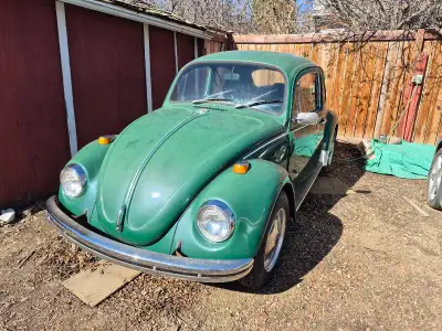 1969 VW Beetle Wolfsburg Addison Auto stick. Clean Classic car. Really love this car will sit on it...