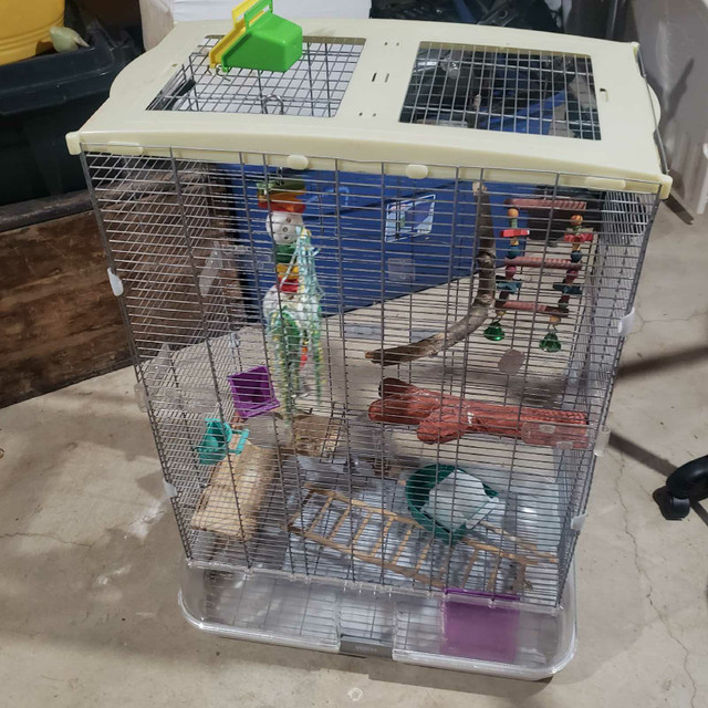 Large cage with toys in Other in Peterborough - Image 2