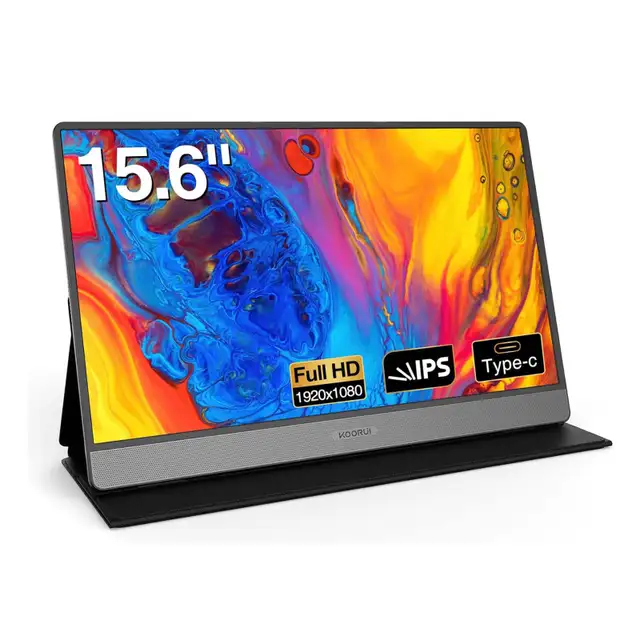 KOORUI 15.6" 1080P FHD Portable Monitor for Laptop
