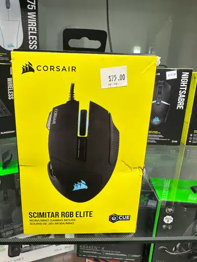 Corsair | Scimitar RGB Elite- Gaming Mouse- New, View more