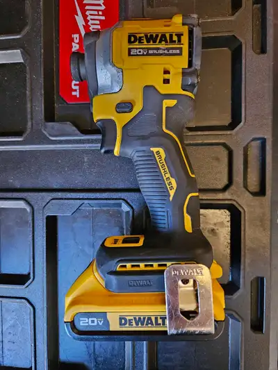 Dewalt 20v Max Atomic Brushless Impact Driver with New 2ah Batt, View more