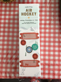 Brand new unused Table top air hockey