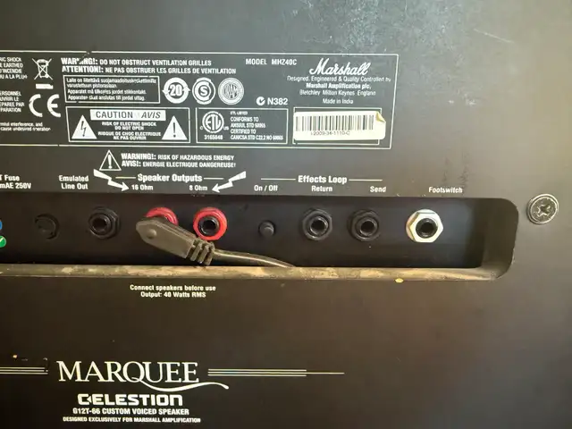 Marshall Haze 40 in Amps & Pedals in City of Toronto - Image 7