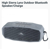 NEW High Sierra® Lynx Outdoor Bluetooth Speaker/Charge