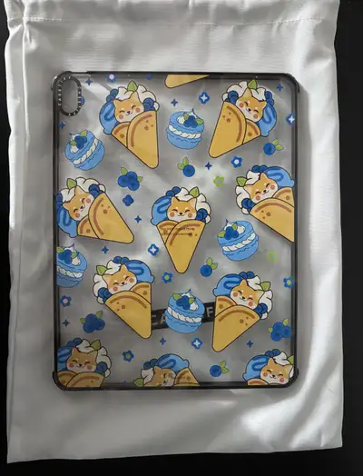 Casetify iPad Air 13’’ Case - Cute Calico Cat with Blueberries, View more
