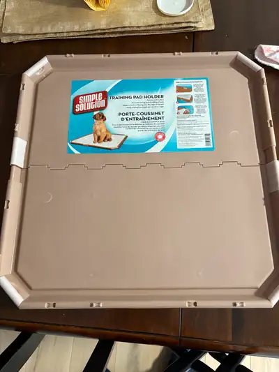 Dog foldable training pad holder, View more