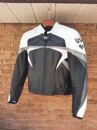 MotoGP Leather Motorcycle Jacket - XL