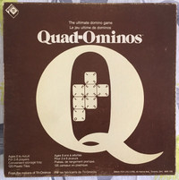 Quad-Ominos (Le jeu ultime de dominos) 8 ans à adulte. 1978
