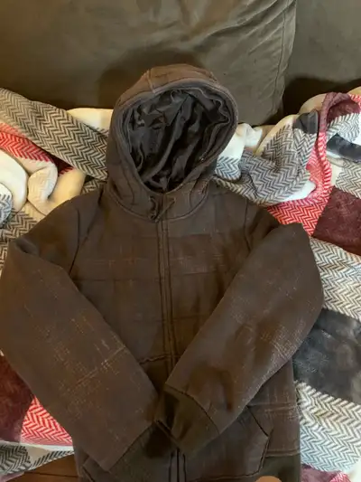 Sims Brown coat sweater zip up, View more